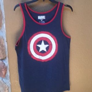 Marvel Captain America Tank Top/Tee Shirt